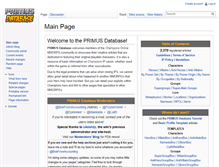 Tablet Screenshot of primusdatabase.com